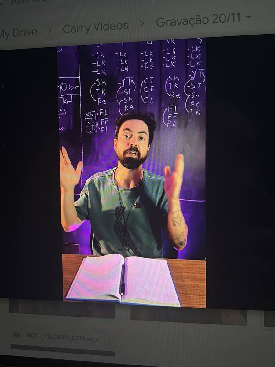 Dan Hausch em contexto de aula